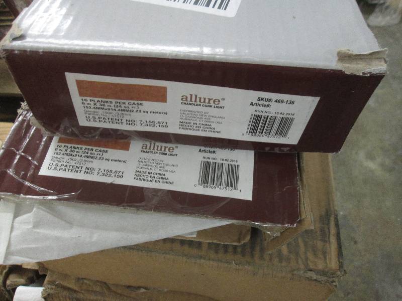 lot 160 image: 9 Cases Traffic Master Allure 6 in....