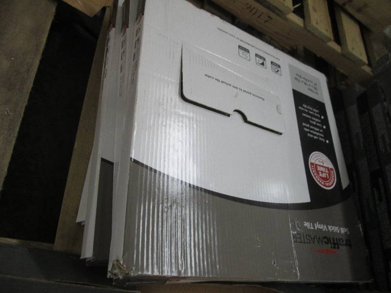lot 162 image: 4 Cases Traffic Master Chestnut Ble...
