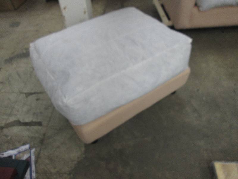 lot 179 image: Large Ottoman with Down Filled Cush...