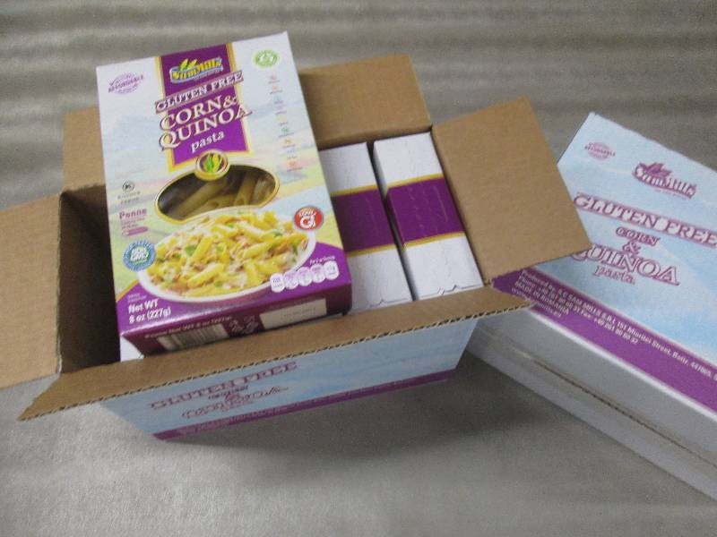 lot 194 image: 2 Cases of 6 Sam Mills Corn & Quino...