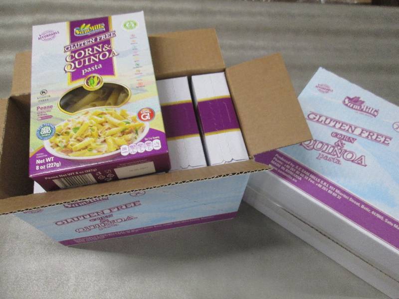 lot 197 image: 2 Cases of 6 Sam Mills Corn & Quino...