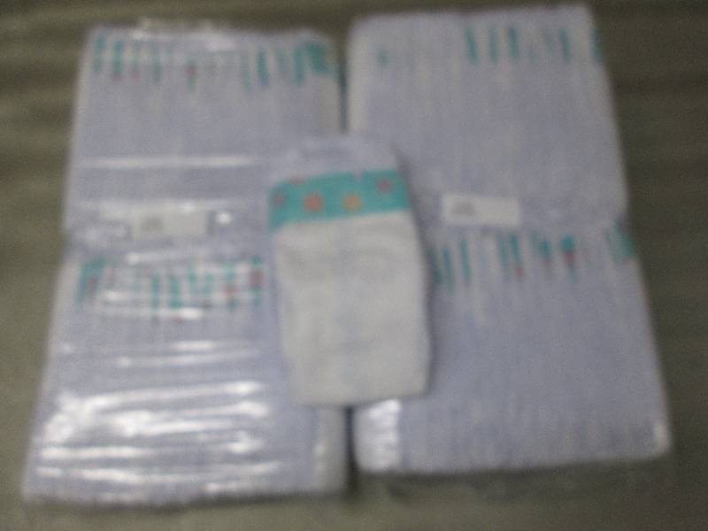 lot 204 image: 2 Packs of 50 each Disposable Diape...