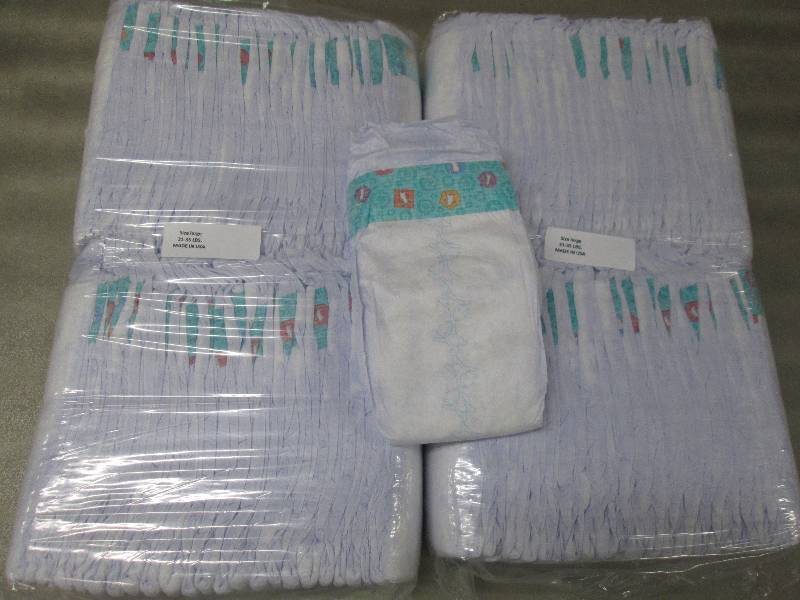 lot 209 image: 2 Packs of 50 each Disposable Diape...