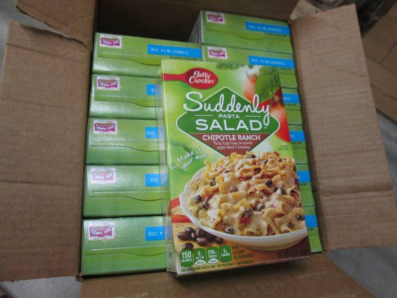 lot 264 image: Case of 12 Boxes Betty Crocker Sudd...