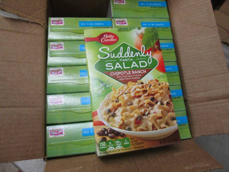 lot 270 image: Case of 12 Boxes Betty Crocker Sudd...