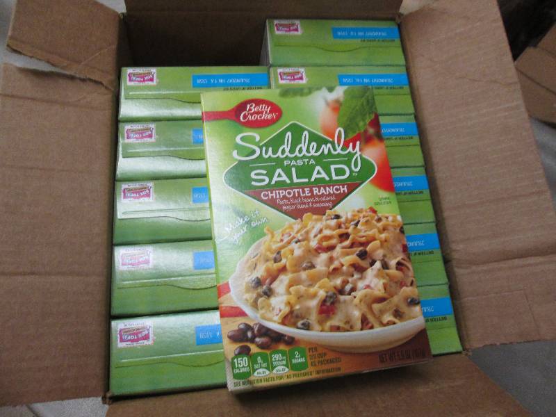 lot 271 image: Case of 12 Boxes Betty Crocker Sudd...