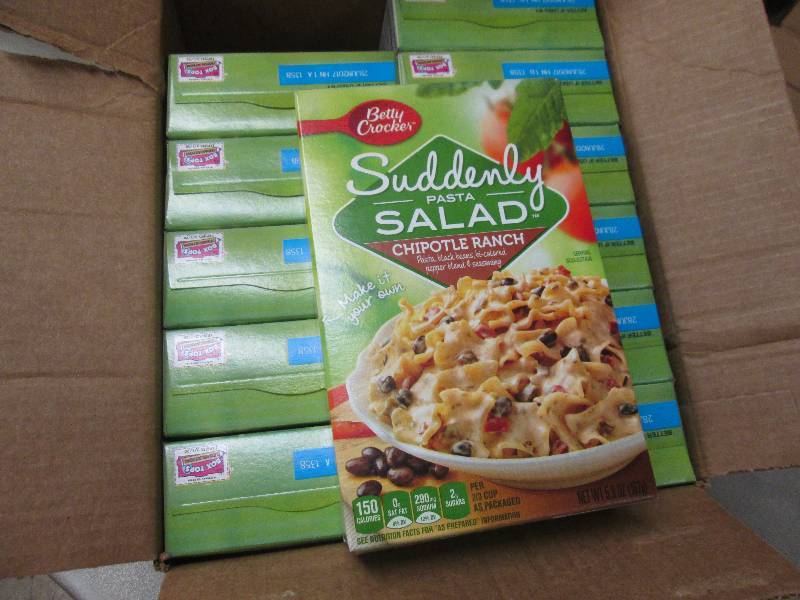 lot 277 image: Case of 12 Boxes Betty Crocker Sudd...