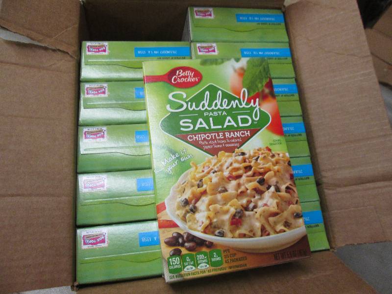 lot 278 image: Case of 12 Boxes Betty Crocker Sudd...