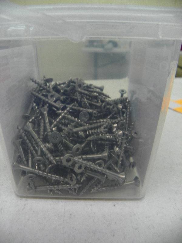 SIMPSON STRONG TIE DECK SCREWS, 1 58, MSRP $35.47