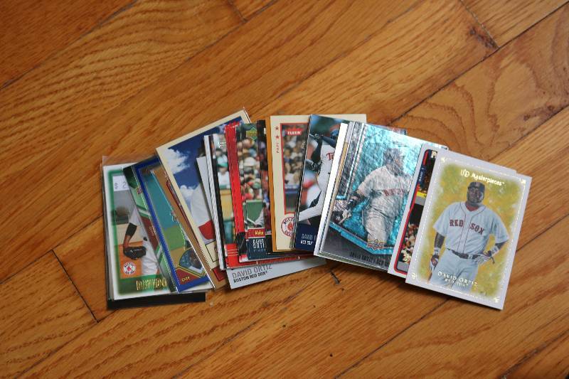 lot 80 image: 40 David Ortiz cards...