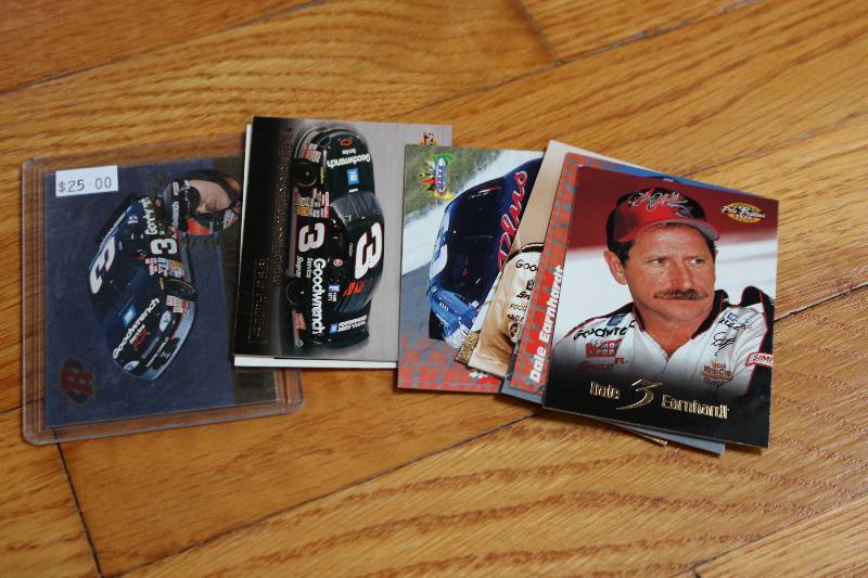 lot 81 image: Dale Earnheart cards...