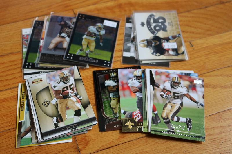 lot 57 image: 39 Reggie Bush cards...