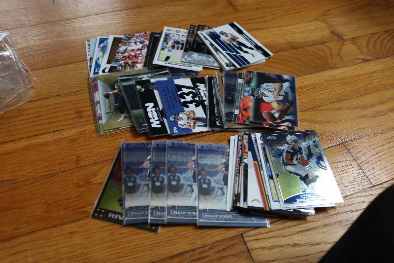 lot 46 image: 68 Philip Rivers cards...