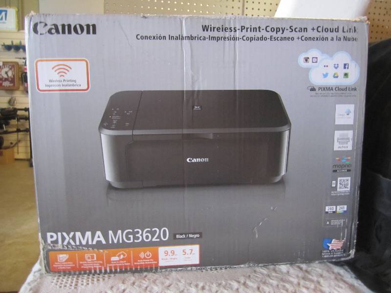 lot 2 image: Canon PIXMA MG3620 Wireless Print C...