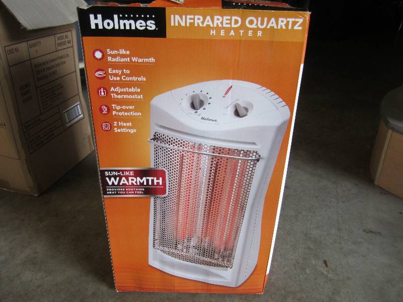 lot 25 image: Holmes Infrared Quartz Heater HQH30...