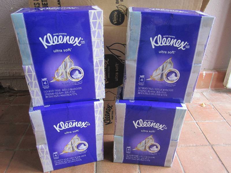 lot 26 image: Case of 48 Boxes Kleenex Facial Tis...