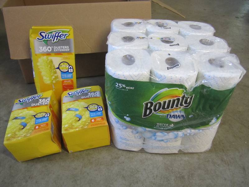 lot 46 image: Lot of 3 Packs of 3 Bounty Paper To...