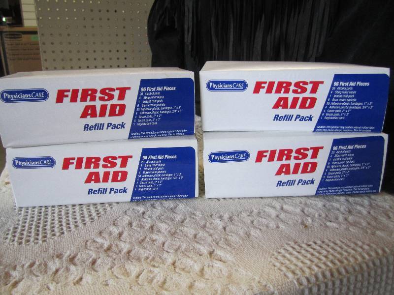 lot 55 image: Lot of 4 Physicians Care 96pc First...