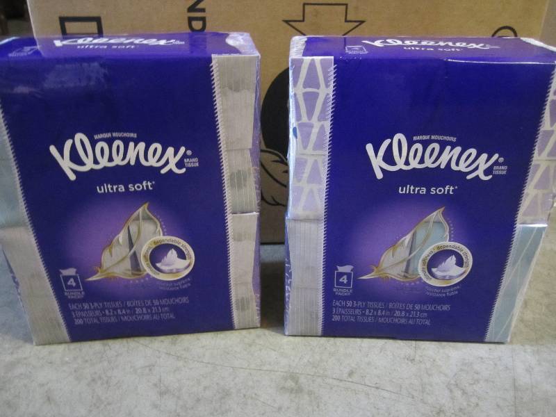 lot 67 image: Case of 48 Boxes Kleenex Facial Tis...