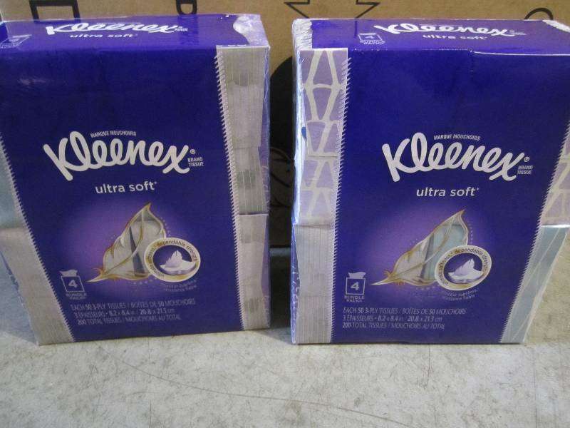 lot 69 image: Case of 48 Boxes Kleenex Facial Tis...