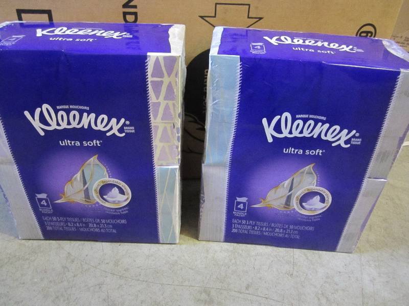 lot 70 image: Case of 48 Boxes Kleenex Facial Tis...