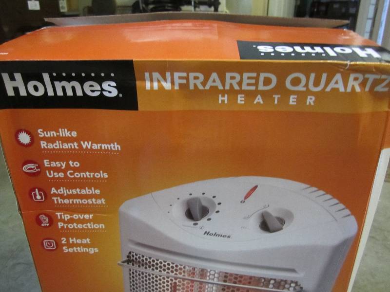 Holmes Infrared Quartz Heater HQH30... | Commercial / Office Supplies,  Cleaners, Electronics, Household, More! | K-BID