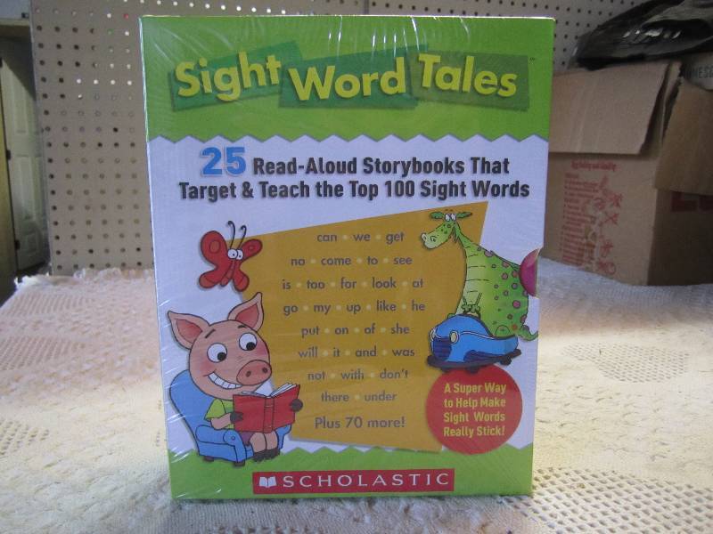 lot 101 image: Scholastic Sight Word Tales Read-Al...
