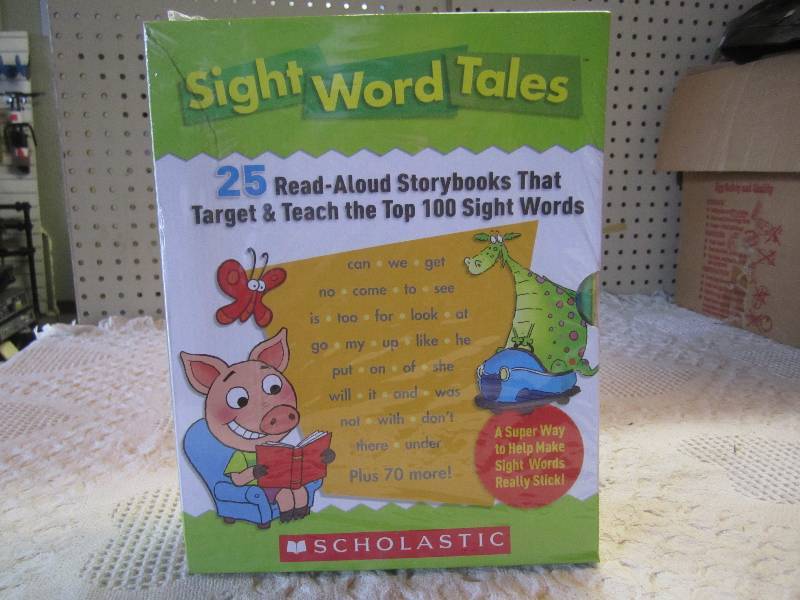 lot 102 image: Scholastic Sight Word Tales Read-Al...