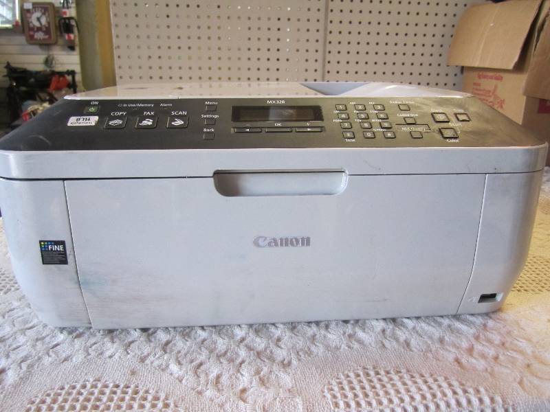 lot 119 image: Canon Pixma MX328 Print Copy Fax Sc...