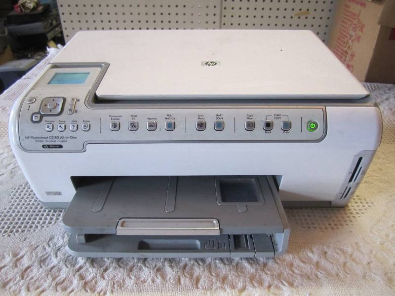 lot 120 image: HP Photosmart C5180 All-In-One Prin...