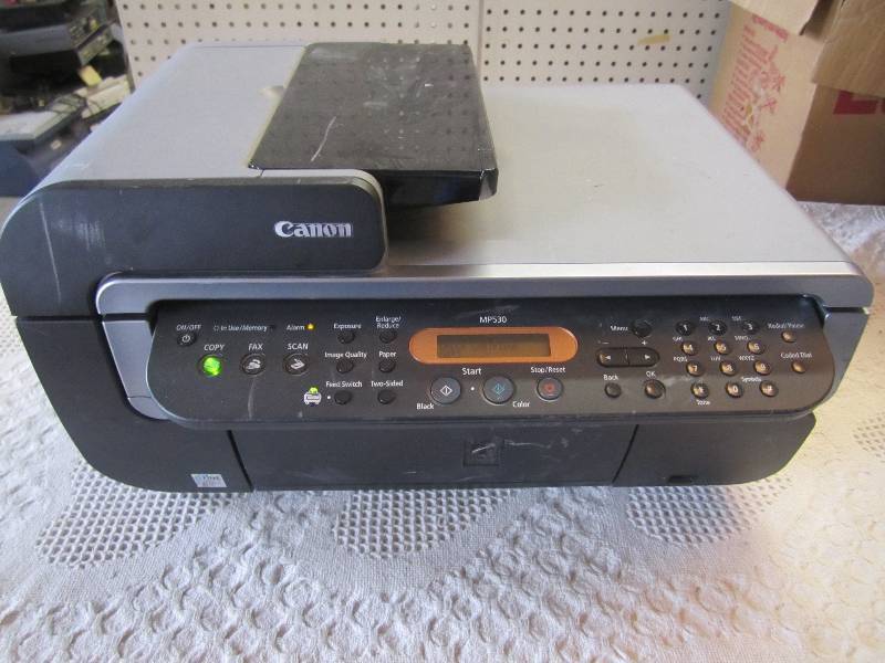 lot 122 image: Canon MP530 All-In-One Print Copy F...