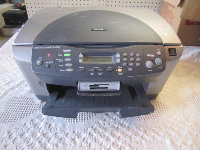 lot 126 image: Epson Stylus Photo RX500 All-In-One...