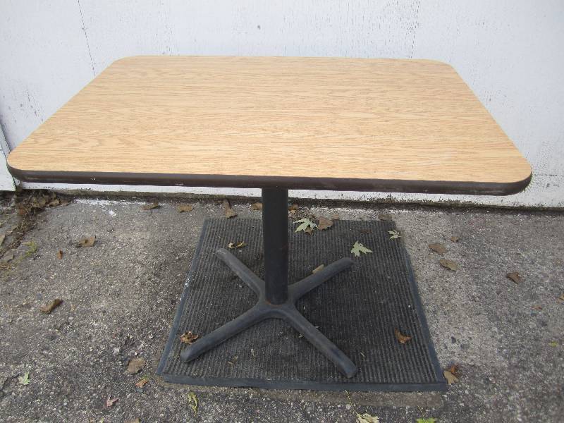 lot 158 image: Bar Table 42 x 30 x 29 high....