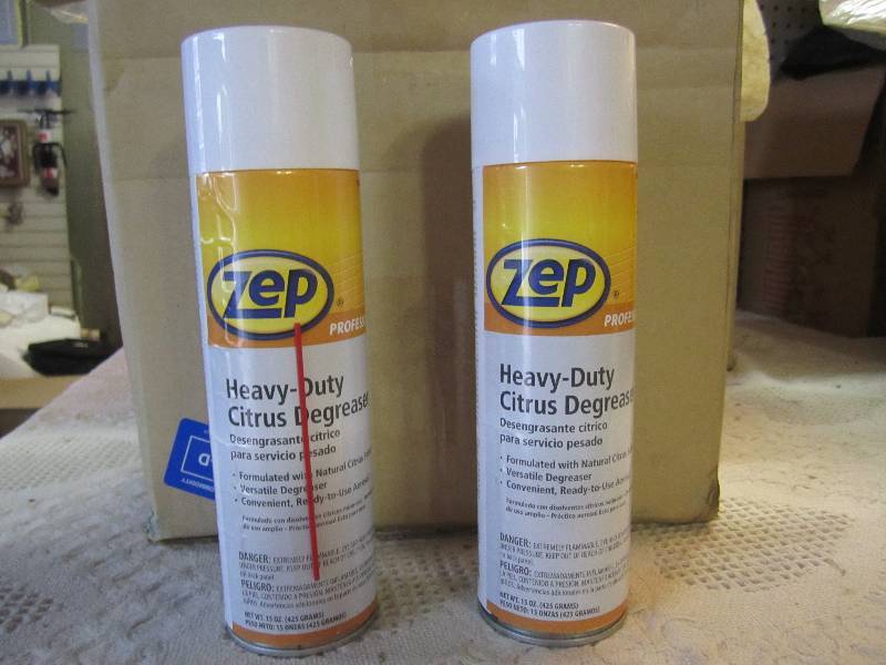lot 184 image: Case of 12 Zep Professional Heavy-D...