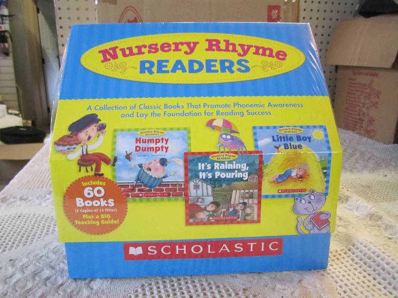 lot 189 image: Scholastic Nurcery Rhyme Readers Re...