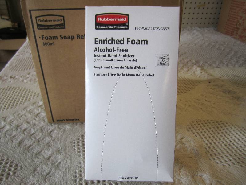 lot 193 image: Case of 6 Rubbermaid Enriched Foam ...