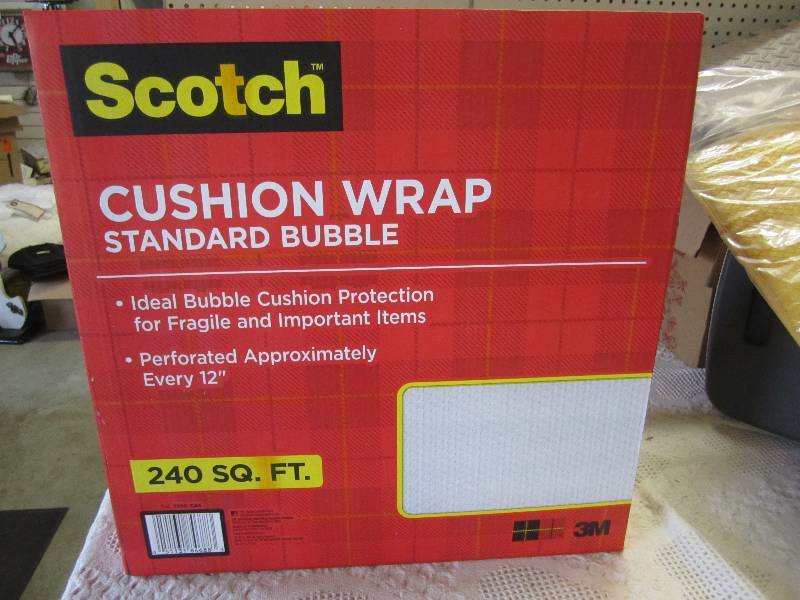 lot 221 image: Box with 1 Roll of Bubble Wrap 240 ...