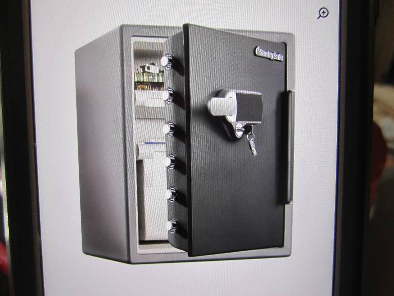 lot 235 image: Sentry Safe Security Safe with Dual...