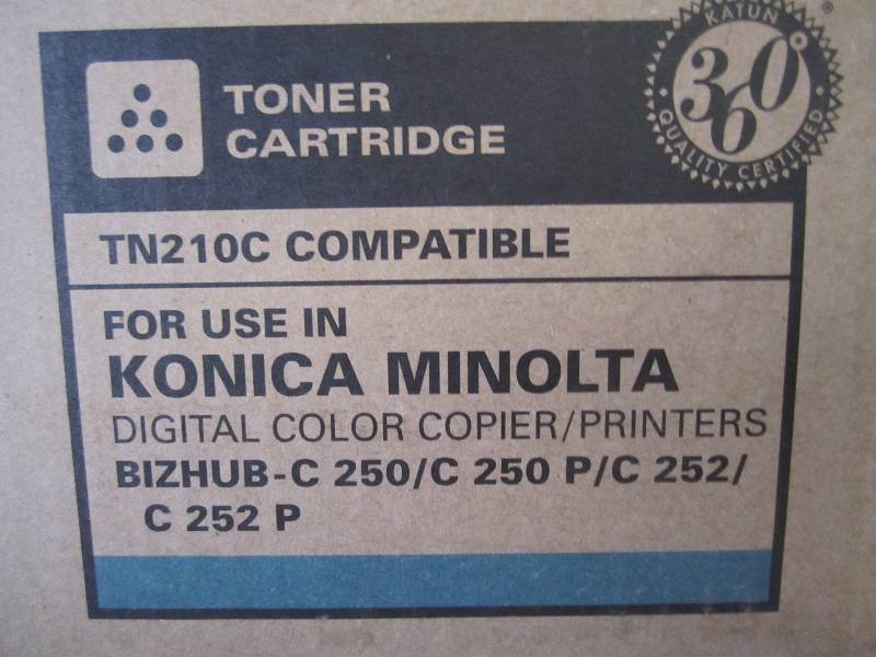 lot 237 image: Lot of 2 for Minolta Toner Cartridg...