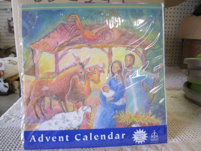lot 243 image: Case of 200 Concordia Advent Calend...