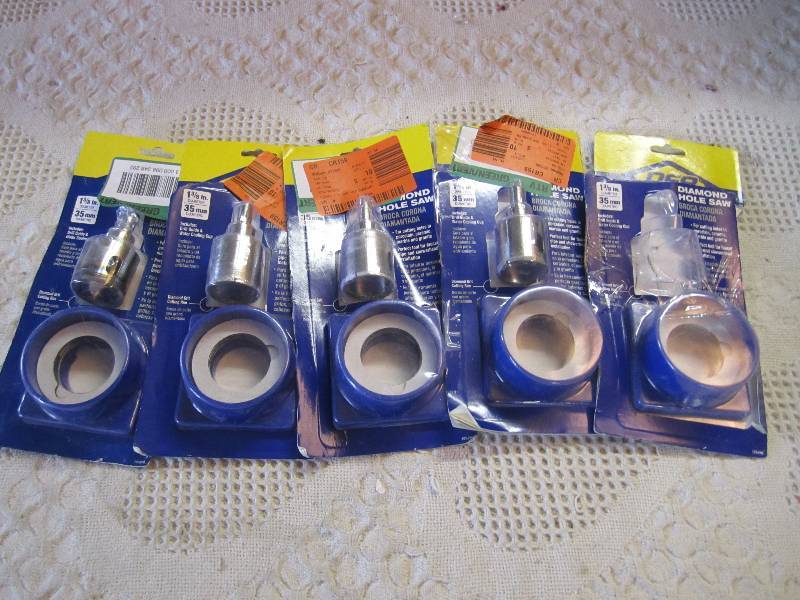 lot 254 image: Lot of Qep 1 38 Diamond Hole Saws...