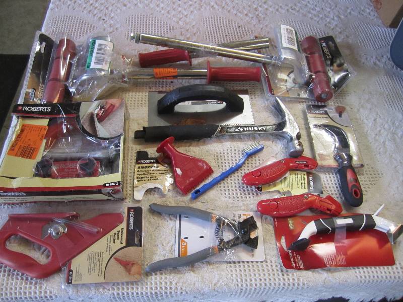 lot 258 image: Lot of Misc Tools etc. See Photos...