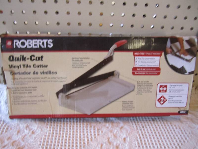 lot 262 image: Roberts 12 Quik-Cut Vinyl Tile Cut...