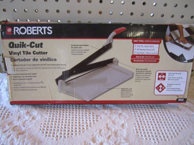 lot 264 image: Roberts 12 Quik-Cut Vinyl Tile Cut...