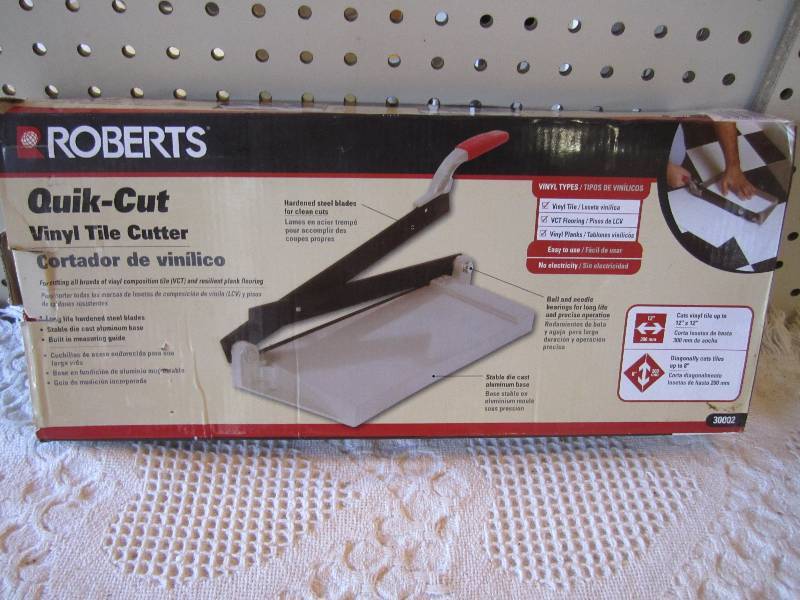 lot 265 image: Roberts 12 Quik-Cut Vinyl Tile Cut...