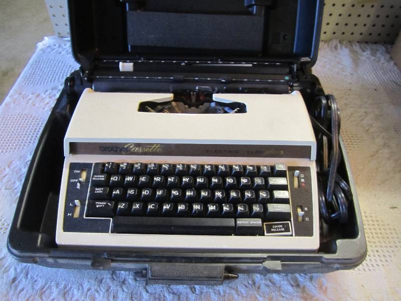 lot 275 image: Electric Typewriter in Case Brother...