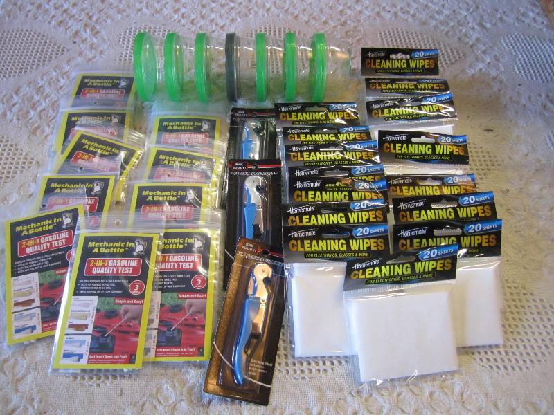 lot 283 image: Lot of Gasoline Test Kits, Cleaning...