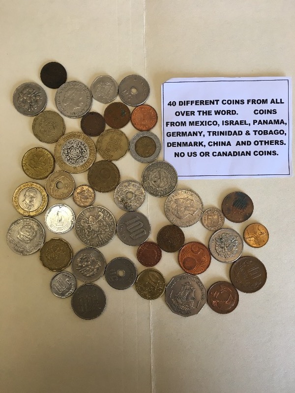 (40) World Coins