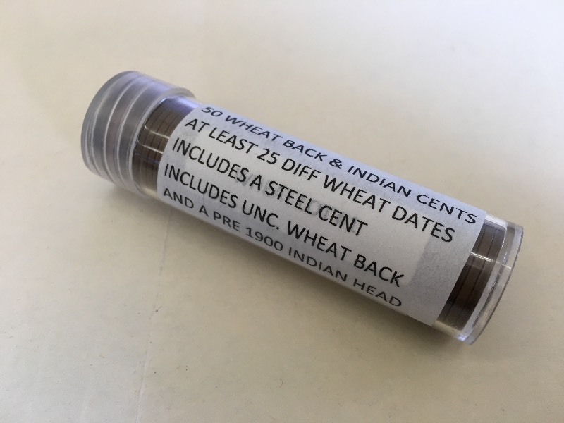 (1) Roll Of Wheat Backs