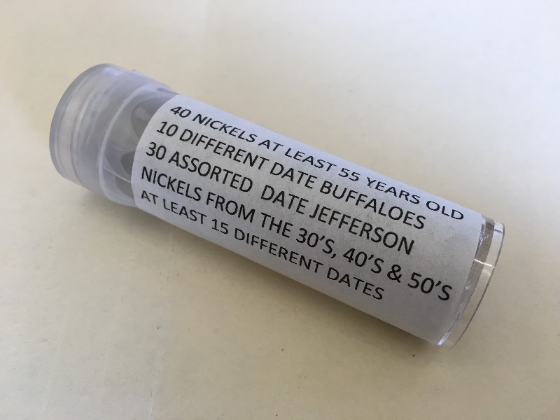 (1) Roll Of Nickels